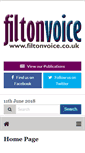 Mobile Screenshot of filtonvoice.co.uk